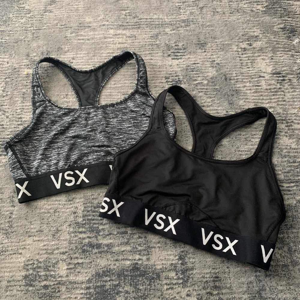 💛Set of 2 VSX Victoria Secret sports bras💛